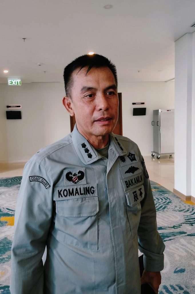 Kolonel Vence Komaling Saat Diwawancarai